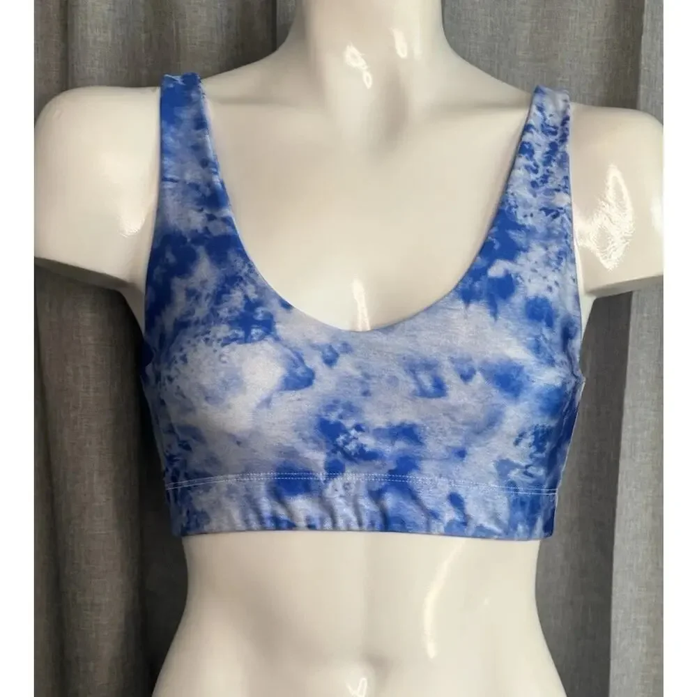 Goldsheep Sports Bra Size Small Blue Workout Running